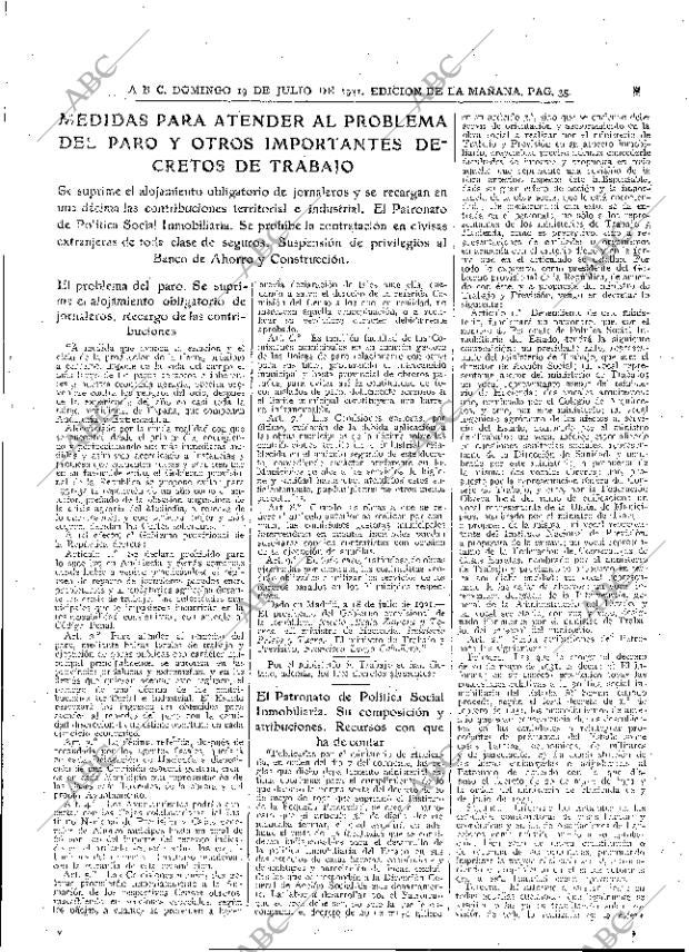 ABC MADRID 19-07-1931 página 35