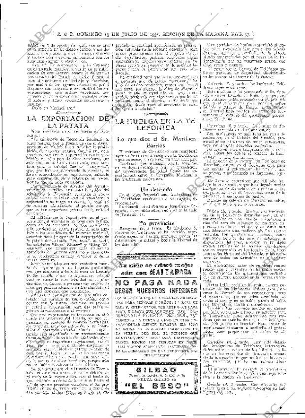 ABC MADRID 19-07-1931 página 37