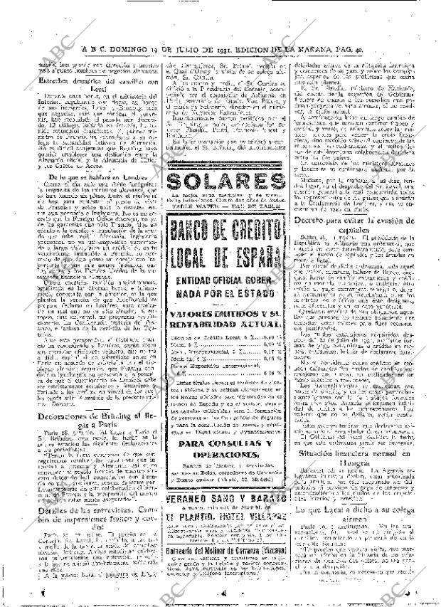 ABC MADRID 19-07-1931 página 42