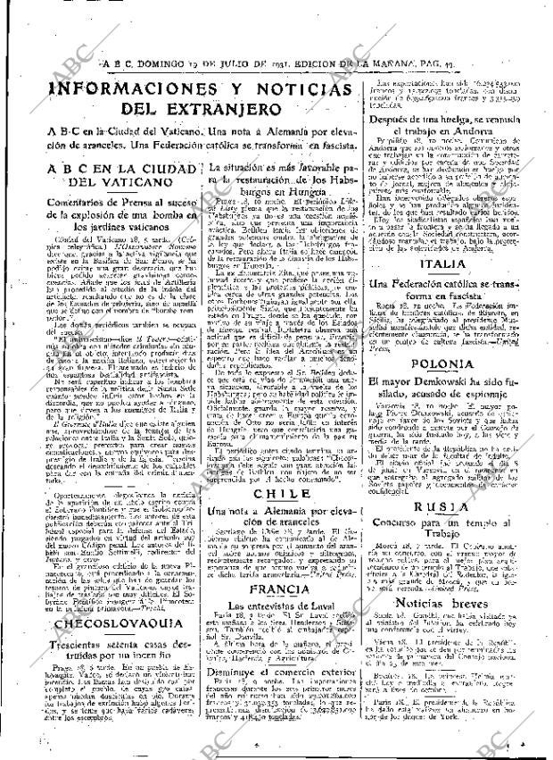 ABC MADRID 19-07-1931 página 49