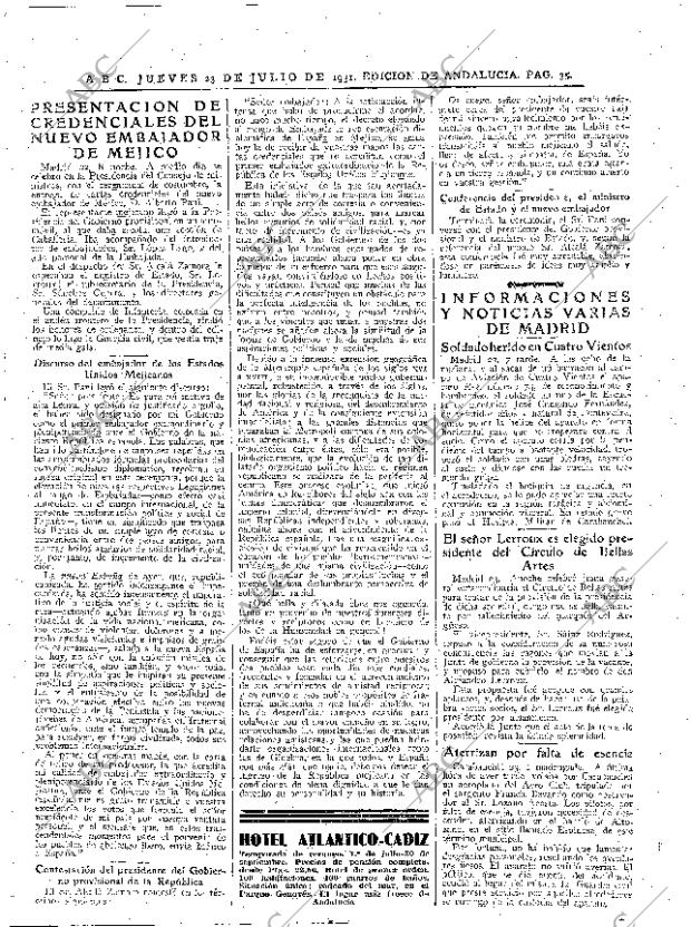 ABC SEVILLA 23-07-1931 página 35