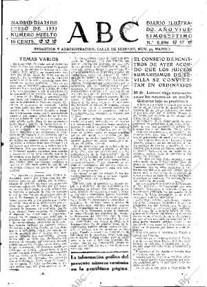 ABC MADRID 25-07-1931 página 17