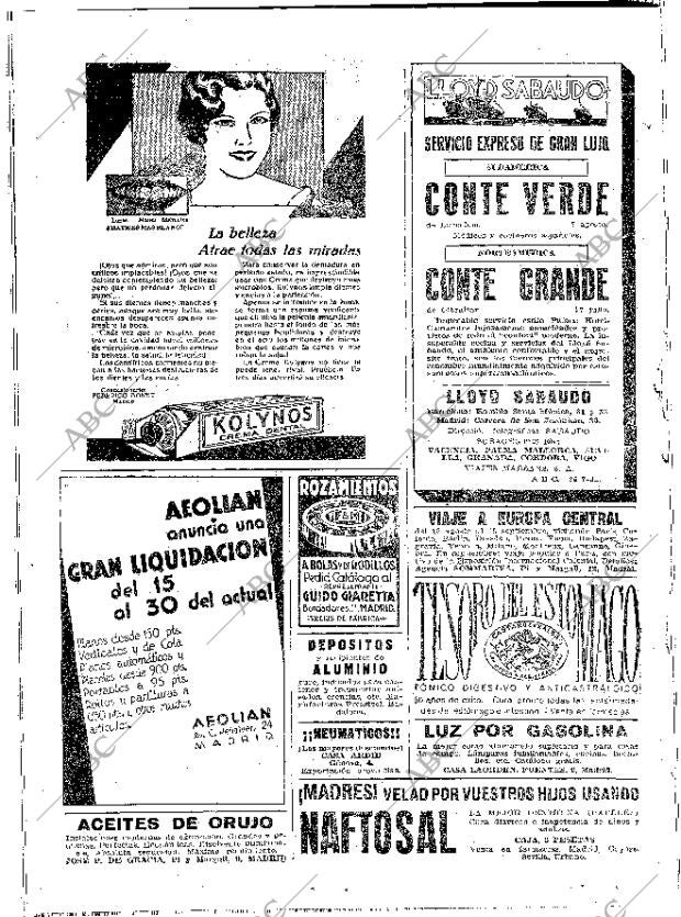 ABC MADRID 25-07-1931 página 2