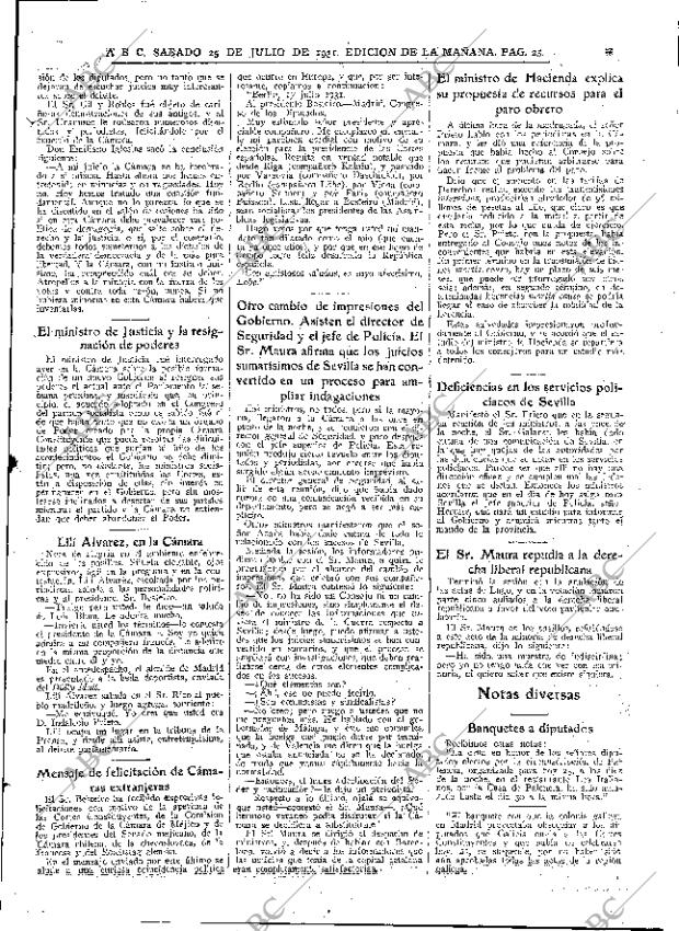 ABC MADRID 25-07-1931 página 25