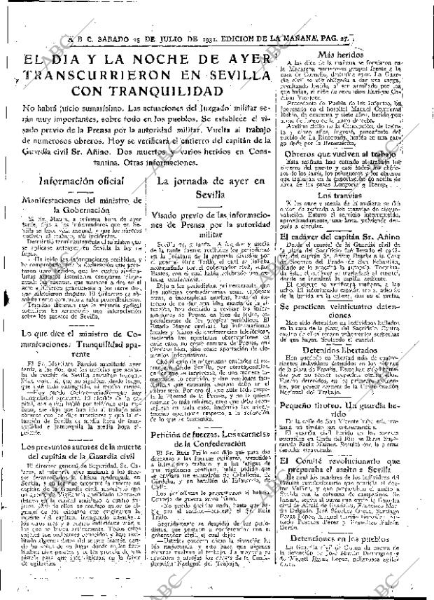 ABC MADRID 25-07-1931 página 27