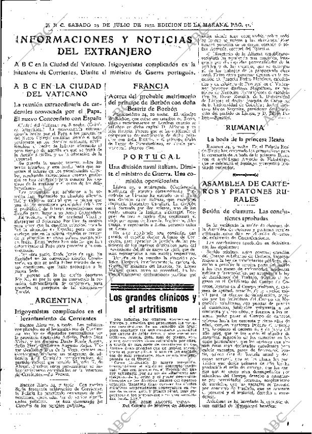 ABC MADRID 25-07-1931 página 41