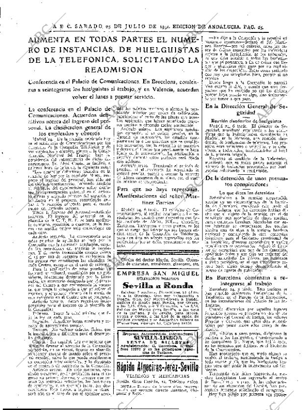 ABC SEVILLA 25-07-1931 página 25