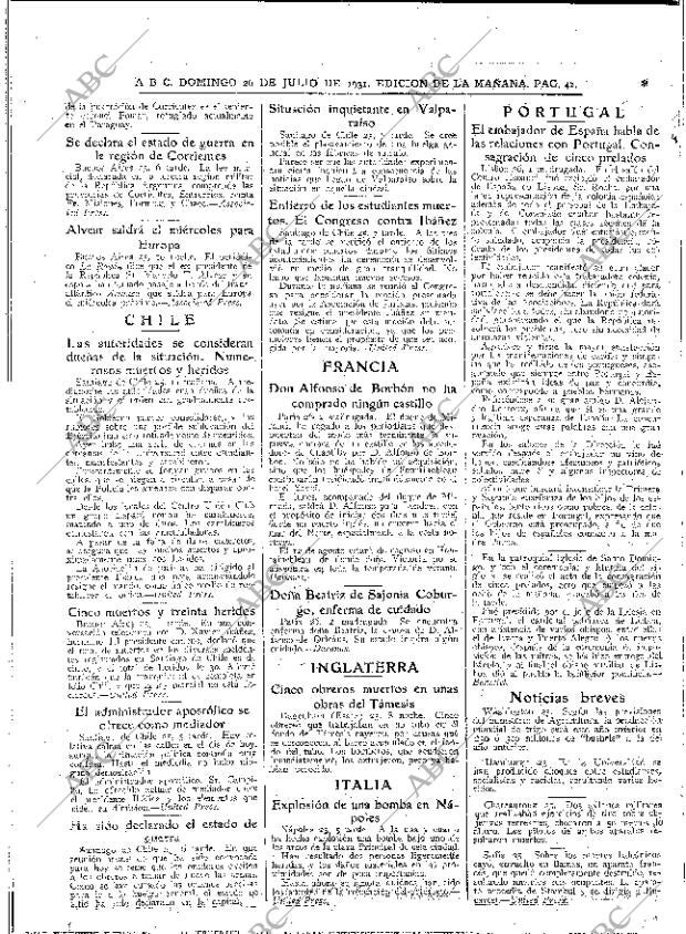 ABC MADRID 26-07-1931 página 20