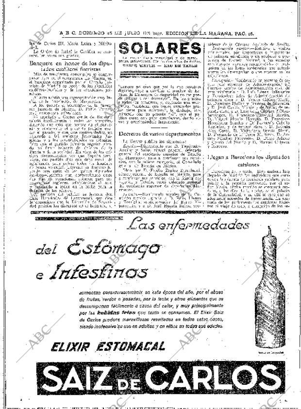 ABC MADRID 26-07-1931 página 4