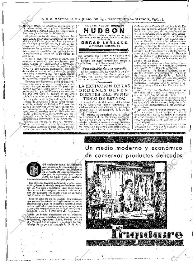 ABC MADRID 28-07-1931 página 18