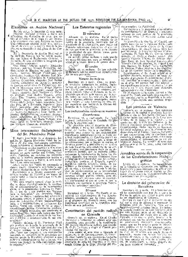 ABC MADRID 28-07-1931 página 27
