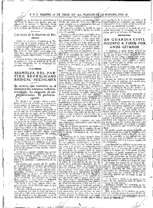 ABC MADRID 28-07-1931 página 28