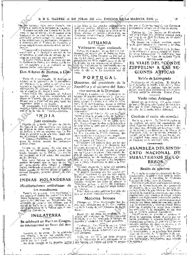 ABC MADRID 28-07-1931 página 42