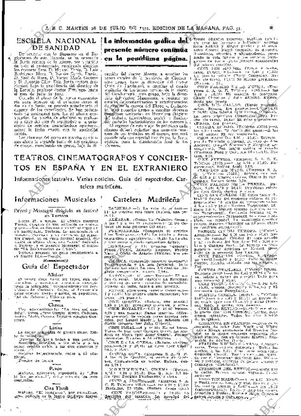 ABC MADRID 28-07-1931 página 51