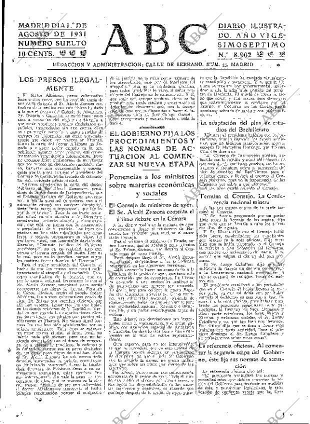 ABC MADRID 01-08-1931 página 17