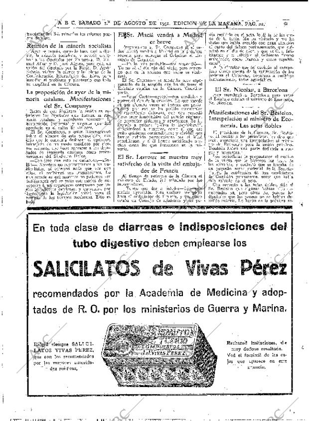 ABC MADRID 01-08-1931 página 22