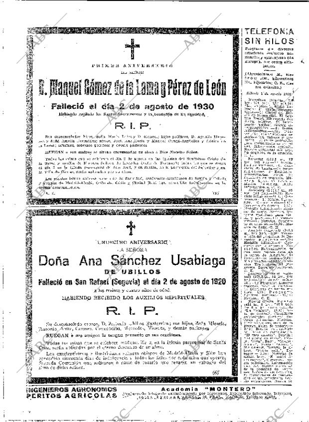 ABC MADRID 01-08-1931 página 42