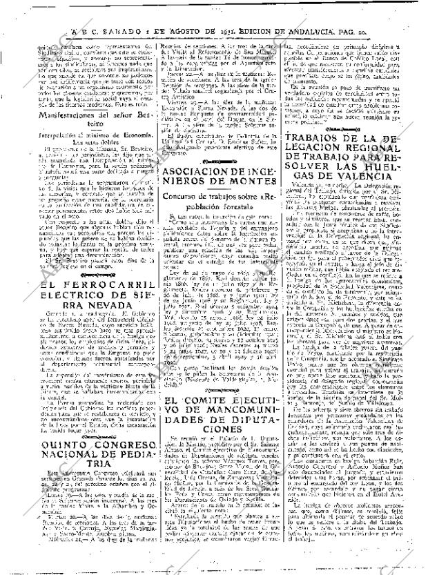 ABC SEVILLA 01-08-1931 página 20