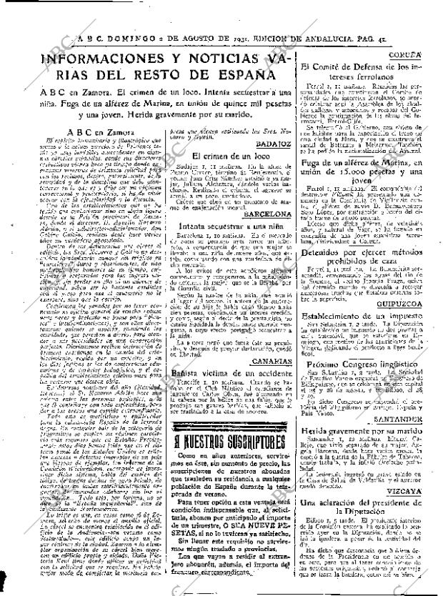 ABC SEVILLA 02-08-1931 página 41