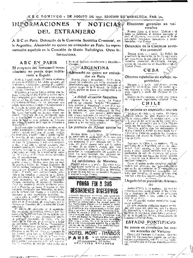 ABC SEVILLA 02-08-1931 página 42