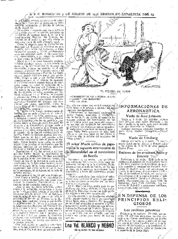 ABC SEVILLA 05-08-1931 página 25