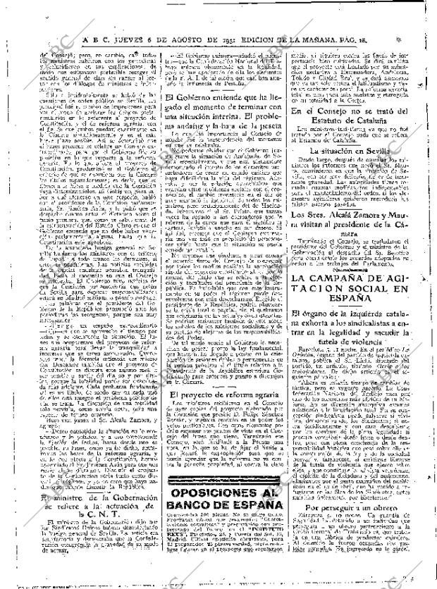 ABC MADRID 06-08-1931 página 18