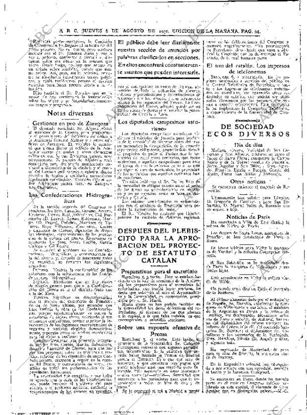 ABC MADRID 06-08-1931 página 24