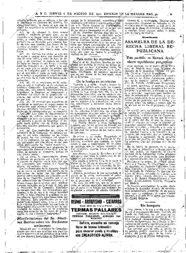 ABC MADRID 06-08-1931 página 30
