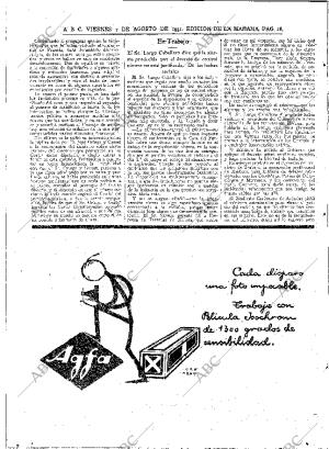 ABC MADRID 07-08-1931 página 18