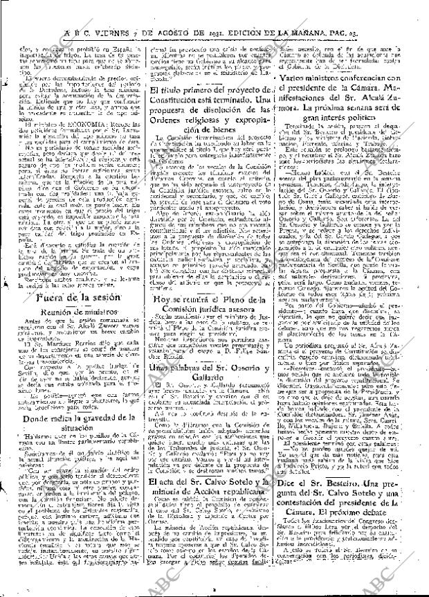 ABC MADRID 07-08-1931 página 23