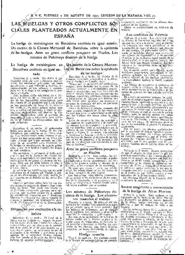 ABC MADRID 07-08-1931 página 31