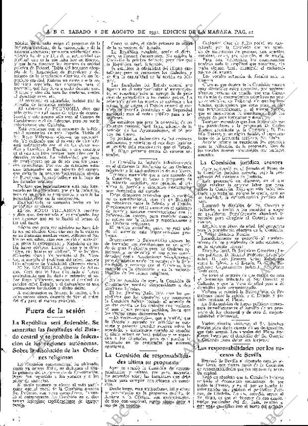 ABC MADRID 08-08-1931 página 21