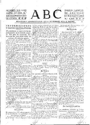 ABC MADRID 09-08-1931 página 25