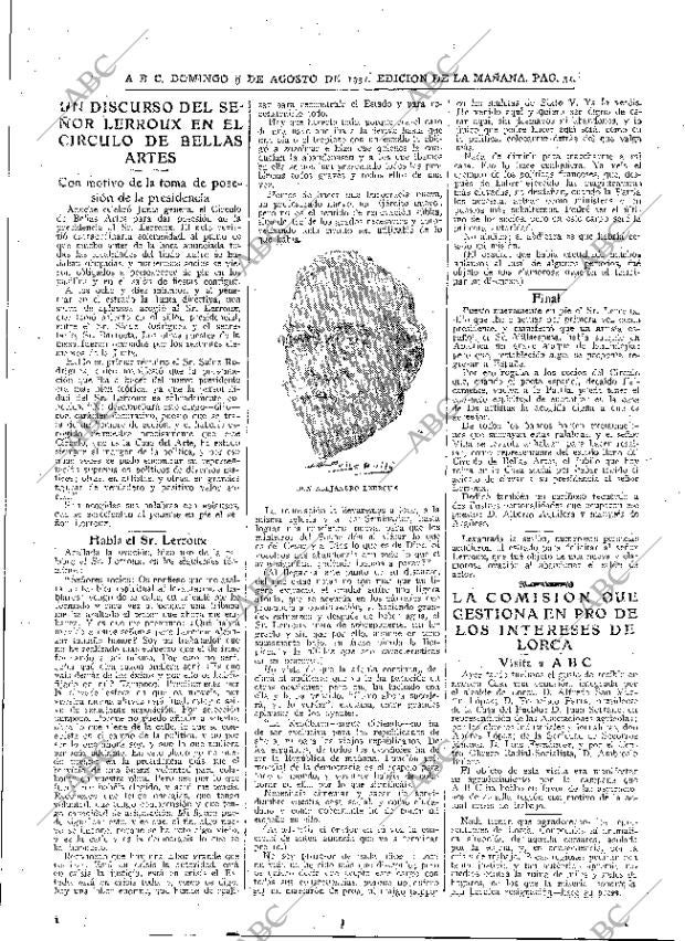 ABC MADRID 09-08-1931 página 31