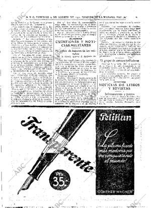 ABC MADRID 09-08-1931 página 36