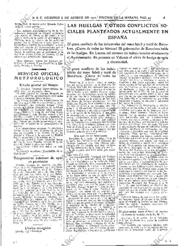 ABC MADRID 09-08-1931 página 43