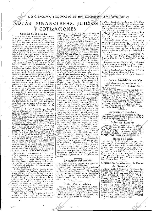 ABC MADRID 09-08-1931 página 49