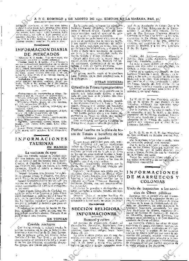 ABC MADRID 09-08-1931 página 51