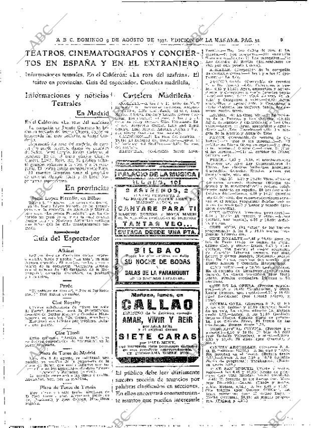 ABC MADRID 09-08-1931 página 52