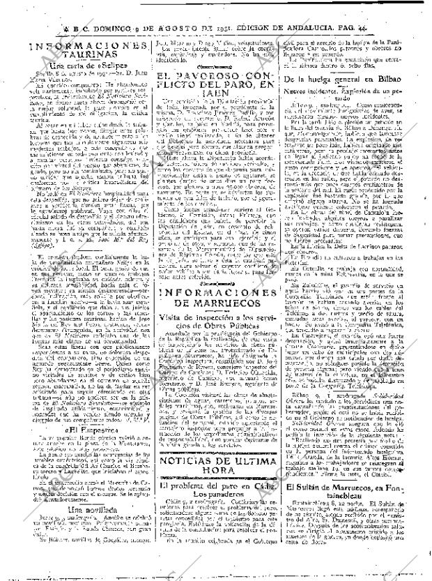 ABC SEVILLA 09-08-1931 página 44