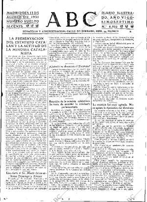 ABC MADRID 11-08-1931 página 15