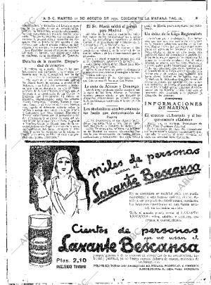 ABC MADRID 11-08-1931 página 16