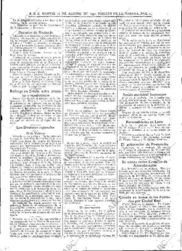 ABC MADRID 11-08-1931 página 19