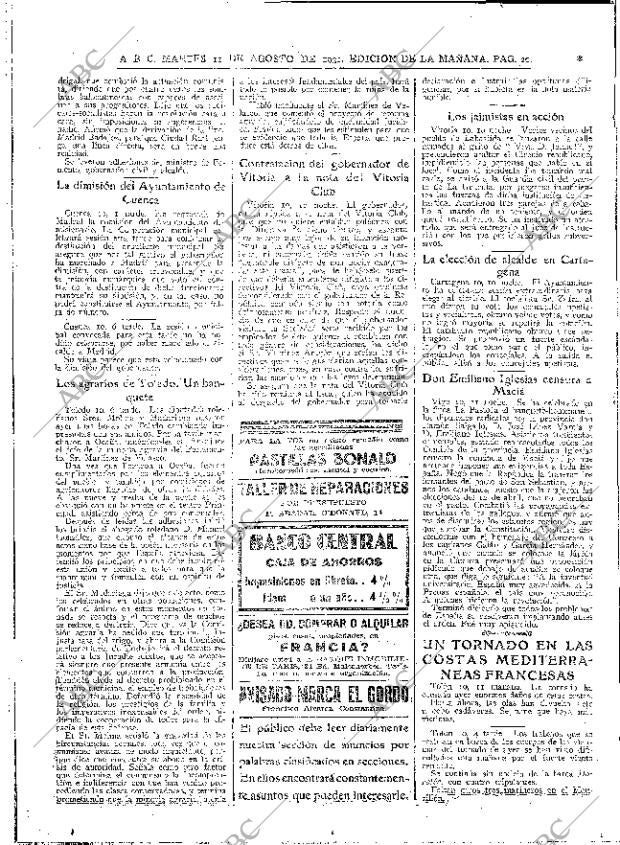 ABC MADRID 11-08-1931 página 20