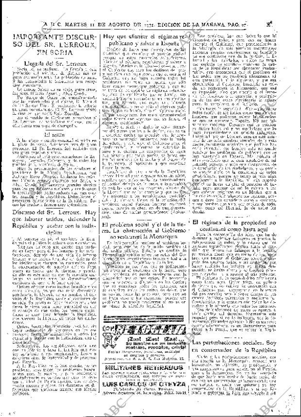 ABC MADRID 11-08-1931 página 21