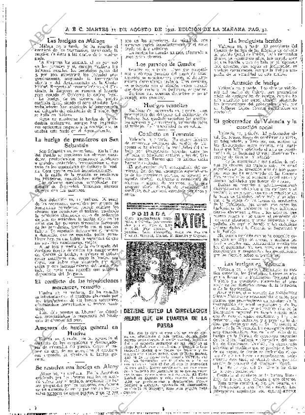 ABC MADRID 11-08-1931 página 30