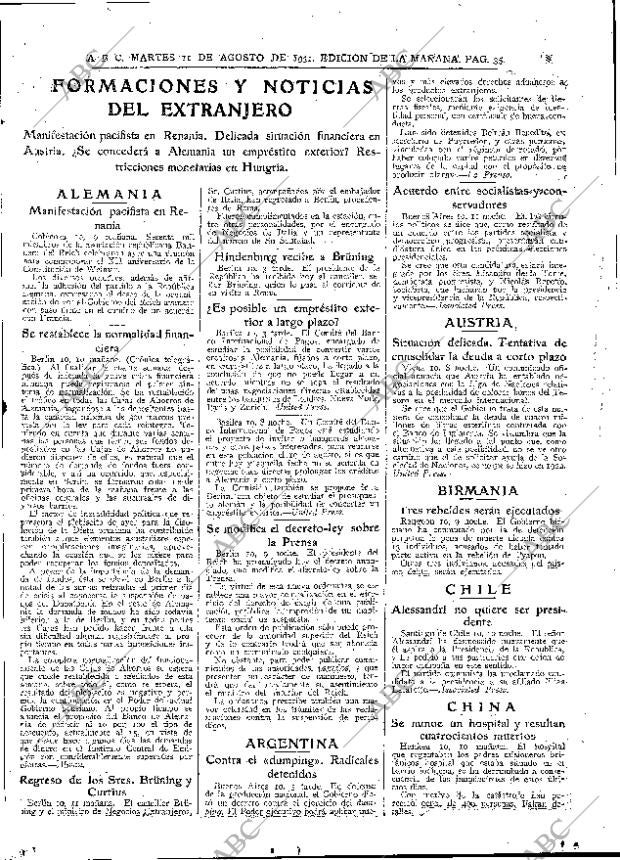 ABC MADRID 11-08-1931 página 35