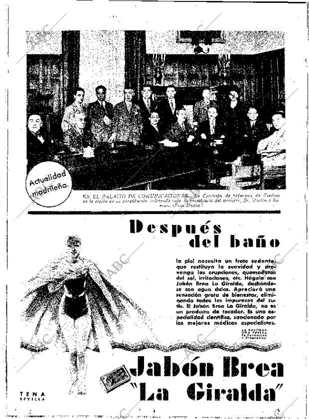 ABC MADRID 11-08-1931 página 6