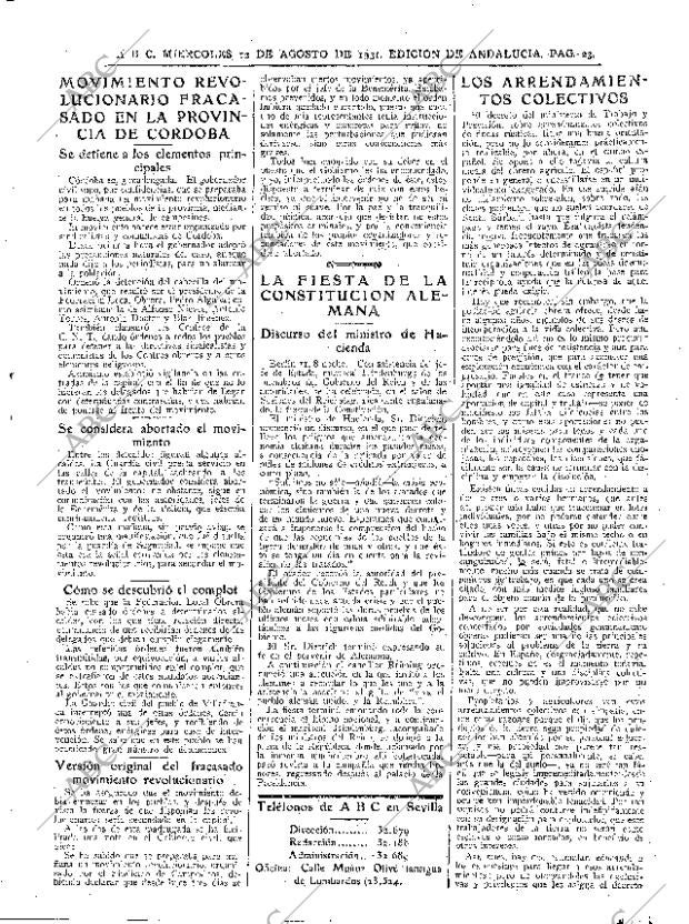 ABC SEVILLA 12-08-1931 página 23