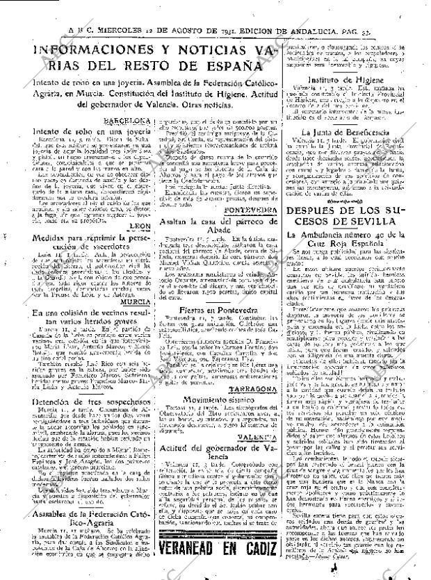 ABC SEVILLA 12-08-1931 página 33